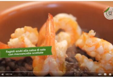 Fagioli-Azuki-alla-salsa-di-soia-con-mazzancolle-scottate